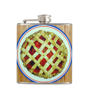 strawberry pie flask