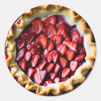 Strawberry Pie with Crust
