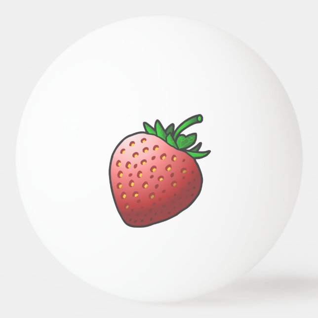 Strawberry Ping Pong Ball (Front)