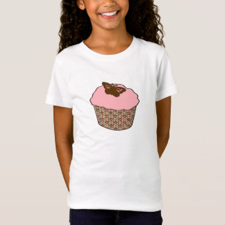 Strawberry Pink Frosted Cupcake T-Shirt