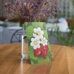 Strawberry Plant Invitation