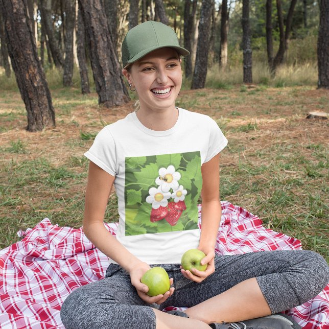Strawberry Plant T-Shirt (Creator Uploaded)