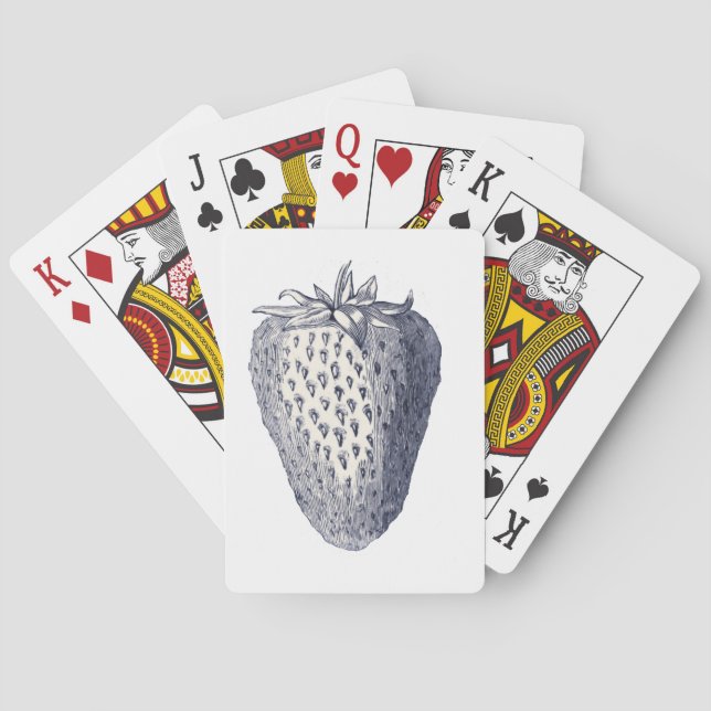 Strawberry Playing Cards (Back)