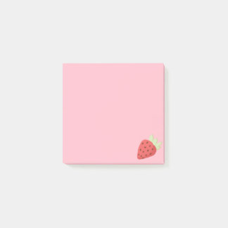 Strawberry Post-it notes