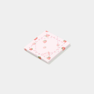 Strawberry Post-It Notes