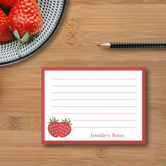 Strawberry Post-it Notes (Strawberry Post-it Notes)