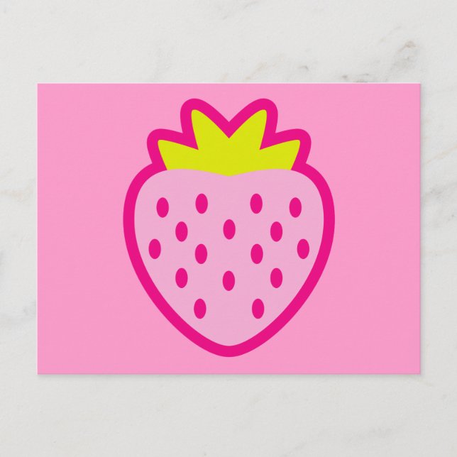 STRAWBERRY POSTCARD (Front)