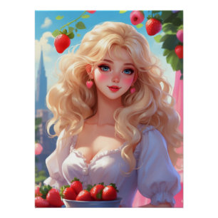 Strawberry princess  poster