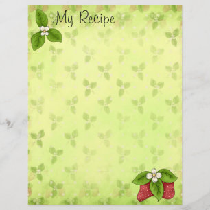 Strawberry Recipe Page