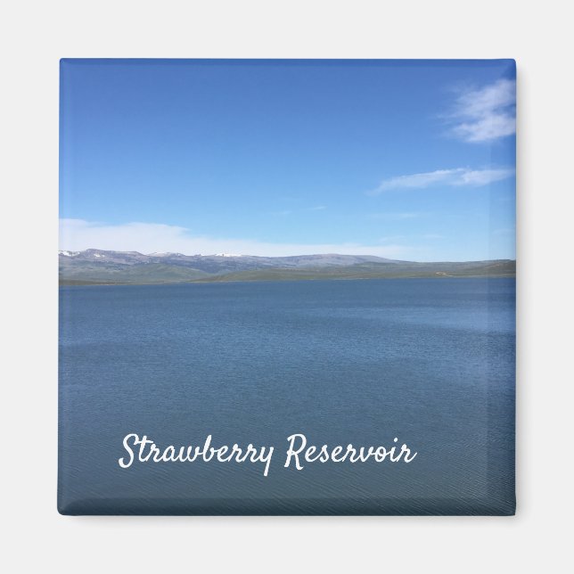 Strawberry Reservoir Magnet (Front)