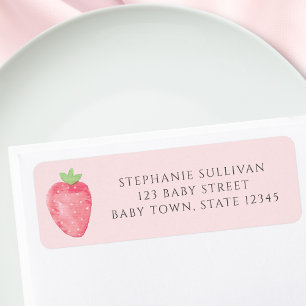 Strawberry Return Address 
