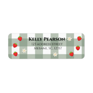 strawberry return label