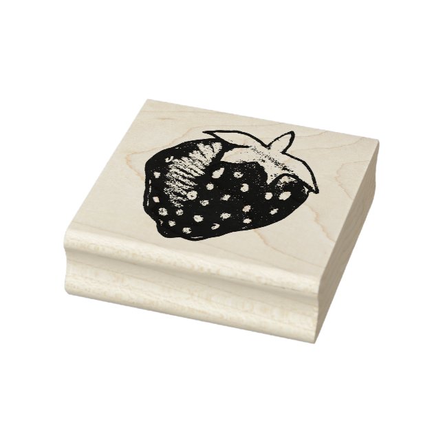 Strawberry Rubber Stamp (Stamp)