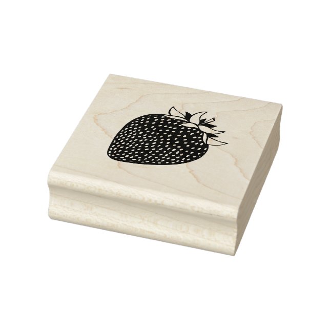 Strawberry Rubber Stamp (Stamp)