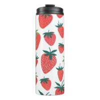 Strawberry seamless pattern