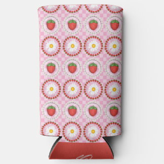 Strawberry Serenade Seltzer Can Cooler
