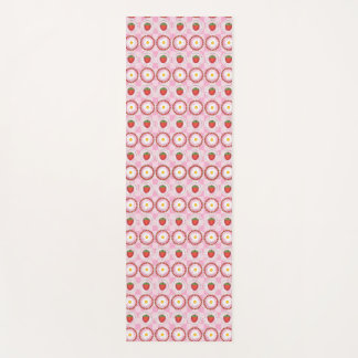 Strawberry Serenade Yoga Mat