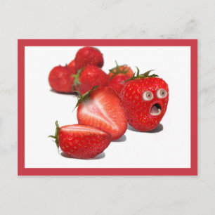 Strawberry Shock Postcard