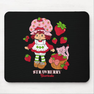 Strawberry Shortcake &amp; Kitty Custard Vintage  Mouse Pad