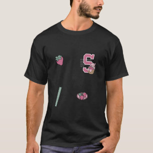 Strawberry Shortcake Berry Sweet S Patch With Cat T-Shirt