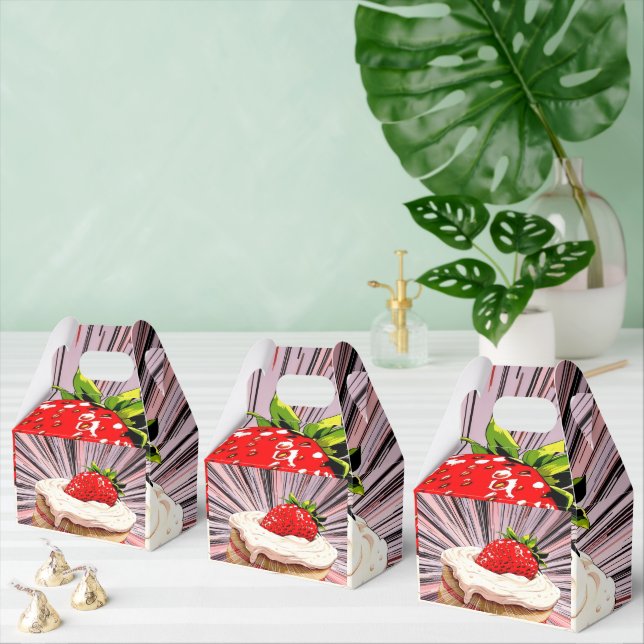 Strawberry Shortcake Nostalgia Favour Box (Multiple)