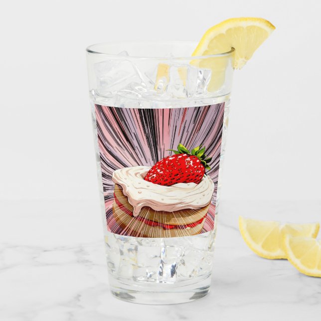 Strawberry Shortcake Nostalgia Glass (Back Ice)
