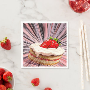 Strawberry Shortcake Nostalgia Napkin