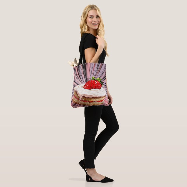 Strawberry Shortcake Nostalgia Tote Bag (On Model)