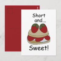 Strawberry Shortcake Short and Sweet Funny Quote