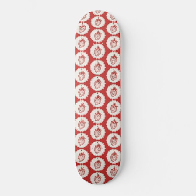 Strawberry Skateboard (Front)
