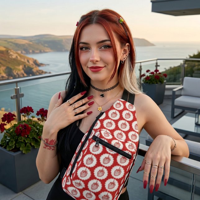 Strawberry Sling Bag (Creator Uploaded)