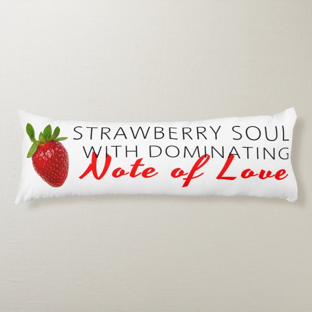 Strawberry Soul Body Cushion (Front)