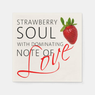 Strawberry Soul Napkin