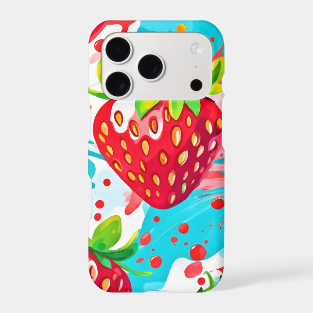Strawberry Splash Pattern (Back)