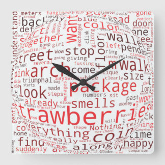 Strawberry Square Wall Clock
