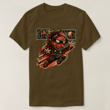 Strawberry Star Assassin — Vintage Space Ninja