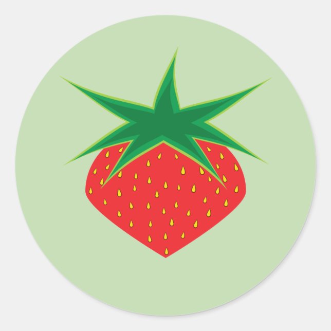 Strawberry Sticker (Front)