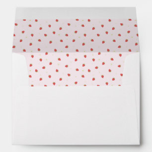 Strawberry Stripes Grandmillenial Envelope