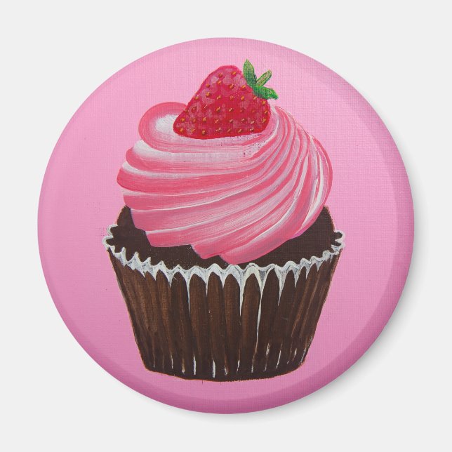 Strawberry Sugar Magnet (Front)