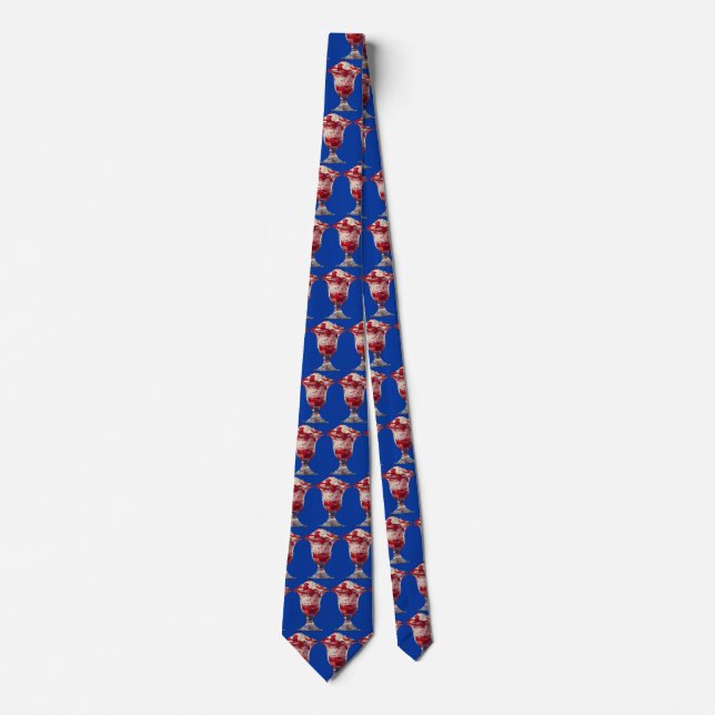 Strawberry Sundae Tie (Front)