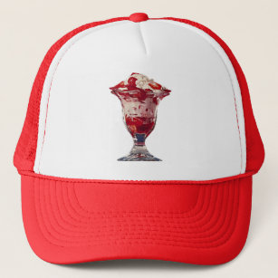 Strawberry Sundae Trucker Hat