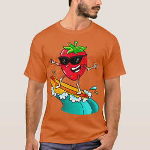 Strawberry Surfing T-Shirt