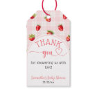 Strawberry Sweet Rustic diaper Baby Girl Shower