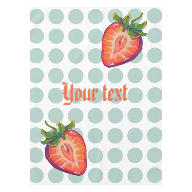Strawberry Tablecloth (Front)