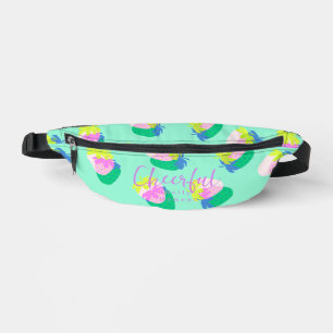 Strawberry Teal Bum Bags