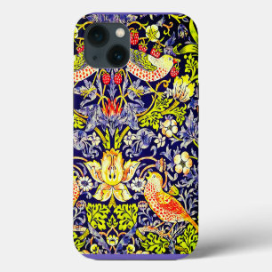 Strawberry Thief Birds William Morris iPhone 13 Case