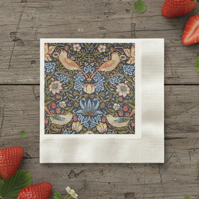 Strawberry Thief Birds William Morris Napkin (Creator Uploaded)