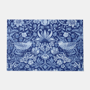 Strawberry Thief Blue Monotone, William Morris Doormat