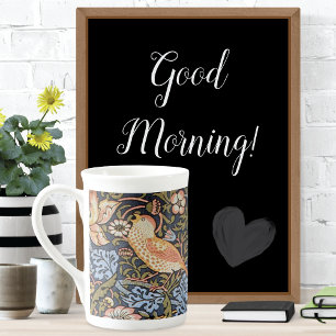 Strawberry Thief by William Morris Bone China Mug