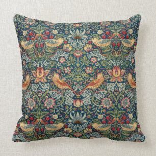 Strawberry Thief by William Morris Cushion